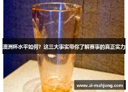 澳洲杯水平如何？这三大事实带你了解赛事的真正实力